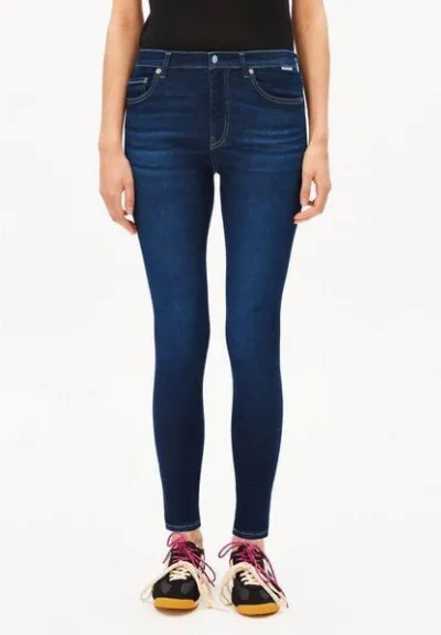 ARMEDANGELS ARMEDANGELS TILLAA Damen Skinny Jeans aus Baumwoll Mix