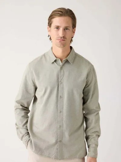 KnowledgeCotton Apparel KnowledgeCotton Apparel Light Twill Shirt - Herren Hemd aus Bio-Baumwolle