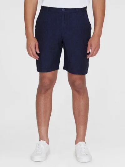 KnowledgeCotton Apparel KnowledgeCotton Apparel Regular Shorts CHUCK aus Bio-Leinen