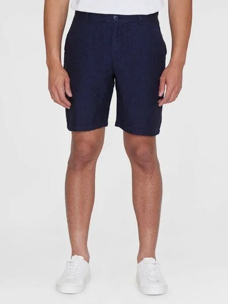 KnowledgeCotton Apparel KnowledgeCotton Apparel Regular Shorts CHUCK aus Bio-Leinen