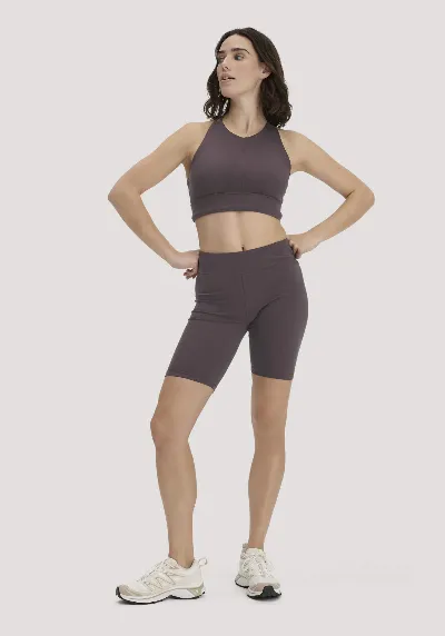 hessnatur hessnatur Loungewear Shorts Fitted ACTIVE LIGHT aus Bio-Baumwolle - braun