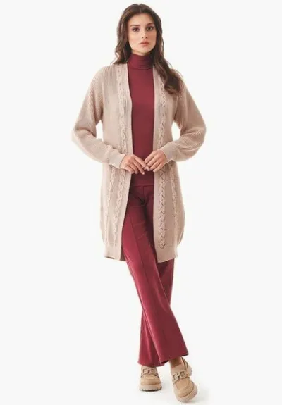 ORGANICATION ORGANICATION Langer Cardigan aus Bio-Baumwolle