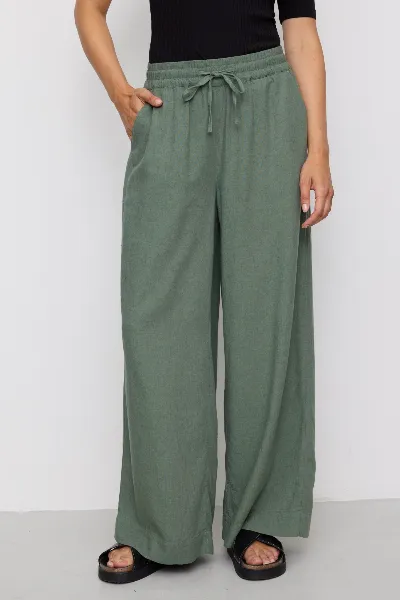 recolution Recolution Damen vegan Hose Alisma Khaki