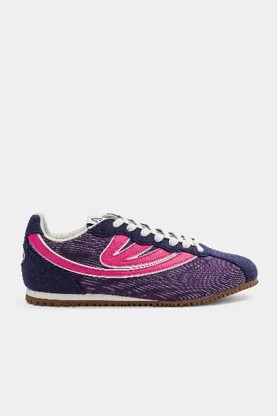 MoEa MoEa Herren vegan Sneakers Rise Lila/Rosa Mais