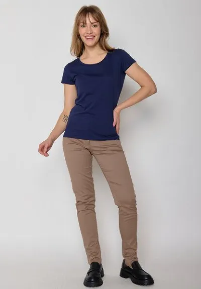 GreenBomb GREENBOMB Basic Loves - Sportliches T-Shirt aus Bio-Baumwolle / GOTS / Fair & Vegan