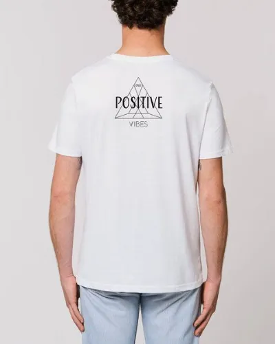 Human Family Human Family Bio Unisex Rundhals T-Shirt Create - Positive Vibes