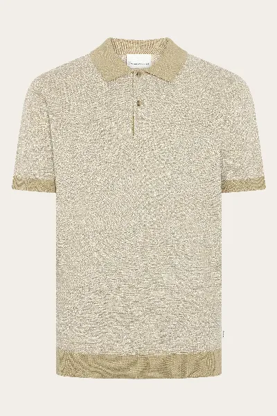 KnowledgeCotton Apparel KnowledgeCotton Apparel Herren vegan Gestricktes Polo Twill
