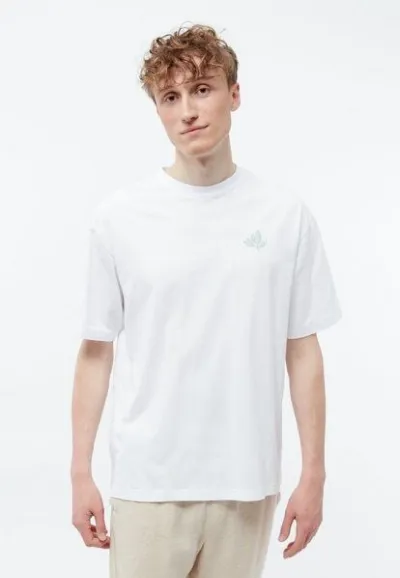 Givn Berlin Givn Berlin Print-T-Shirt GBGARY (PLANTS) oversize aus Bio-Baumwolle