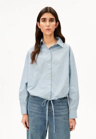 ARMEDANGELS ARMEDANGELS MINI-CHECK Damen Bluse aus 100% Bio-Baumwolle