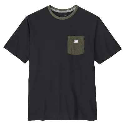 Patagonia M'S SHOP STICKER POCKET RESPONSIBILI-TEE