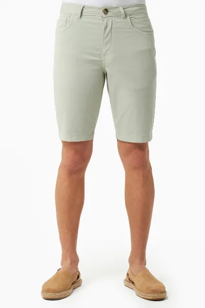 ORGANICATION ORGANICATION Herren vegan Shorts Regular Fit Moosgrün
