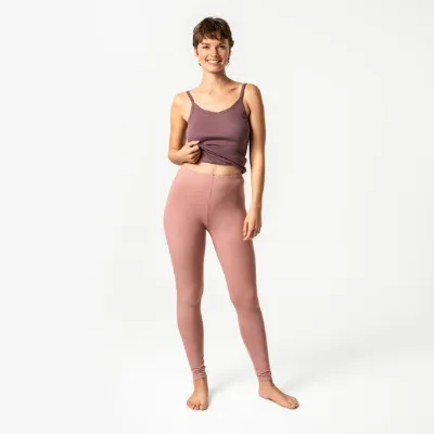 Living Crafts Living Crafts ANNEDORE Bio Leggings Damen – GOTS-Baumwolle, elastisch, nachhaltige Alltags- & Freizeit-Leggings