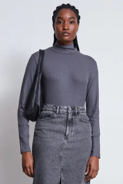 JAN N JUNE JAN 'N JUNE Damen vegan Rollkragenpullover Lyocell Mio