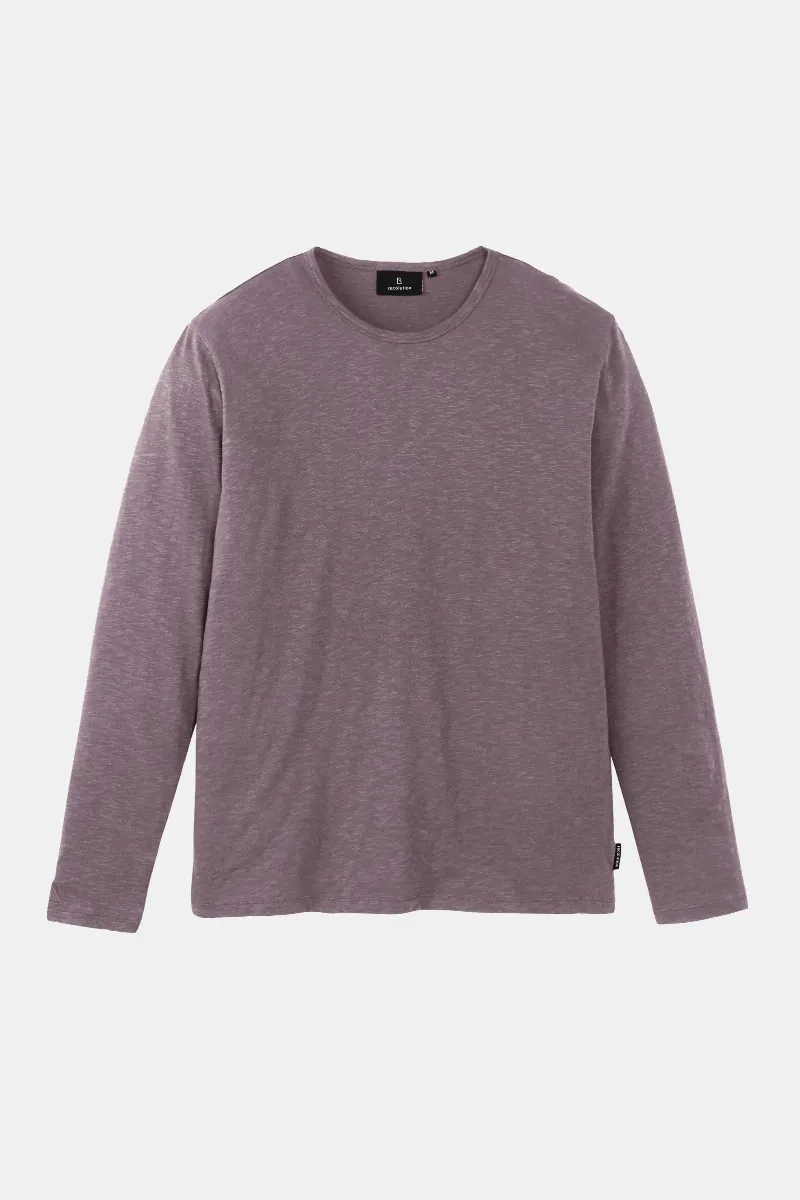recolution Recolution Herren vegan Longsleeve Maca Mystic Grape