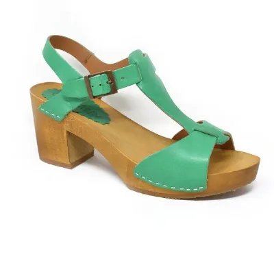 Grünbein Shoes Grünbein Shoes Grünbein Holzclog-Sandalette Amy
