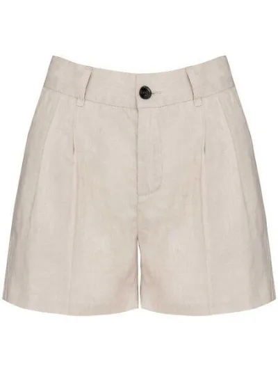 YTWOO YTWOO Damen Shorts aus 100% Leinen