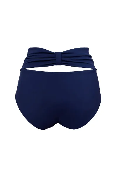 Anekdot Anekdot Damen vegan Bikinihose Schleife Navy
