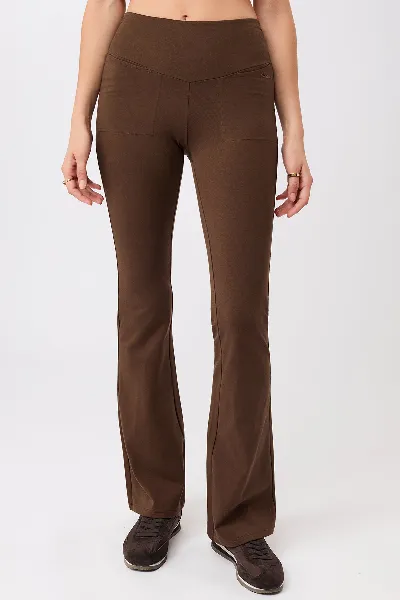 mandala MANDALA Damen vegan Hose Back Envelope Wilderness
