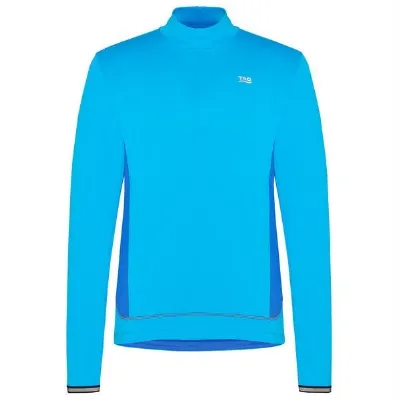 TAO Sportswear TAO Sportswear Warmes Herren Langarm Laufshirt HALVAR mit Stehkragen