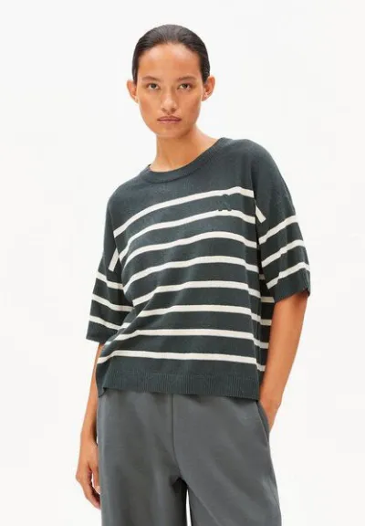 ARMEDANGELS ARMEDANGELS STRIPE Damen Strickshirt aus Leinen-Mix