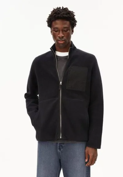 ARMEDANGELS ARMEDANGELS FLAABO FLEECE JACKET Herren Fleecejacke aus Bio-Baumwolle