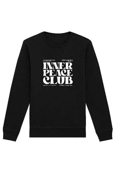 Oat Milk Club Oat Milk Club Damen vegan Sweatshirt Inner Peace Club