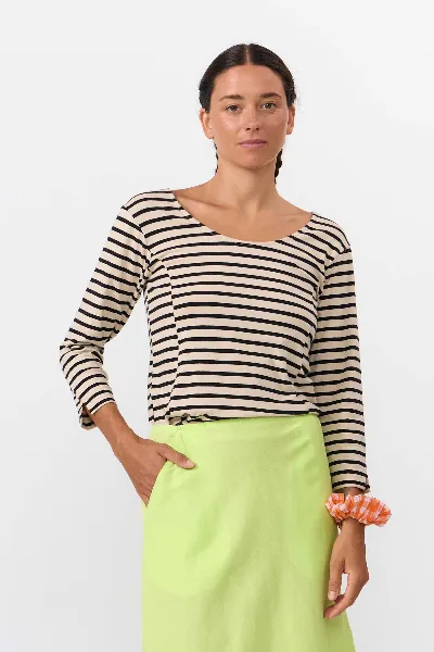SUITE13LAB SUITE13LAB Damen vegan Top Bonao Stripes