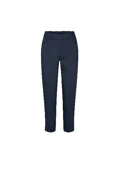 LAURIE LAURIE Damen vegan Hose Ellie Relaxed Short Length Navy