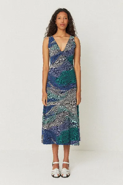 SKFK SKFK Damen vegan Kleid Kala Mehrfarbig