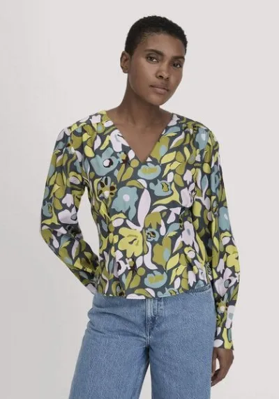 hessnatur hessnatur Bluse Regular aus reiner LENZING ECOVERO Viskose