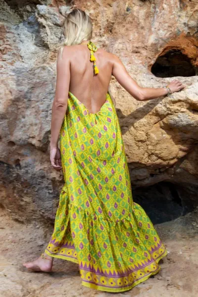 el.résidu el.résidu Damen vegan Kleid Myra