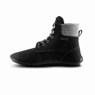 Leguano Leguano - Icebare Black - Barfußschuh Stiefel