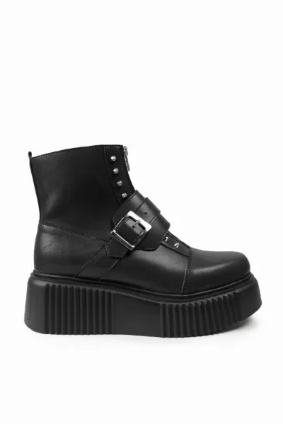  Altercore Damen vegan Stiefel Deneb Schwarz