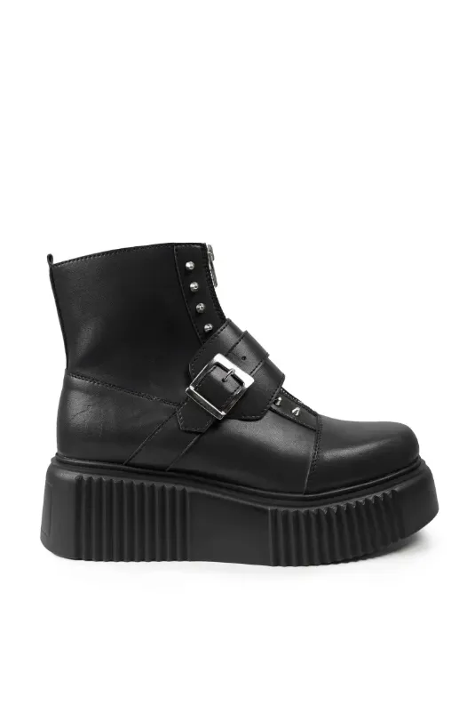  Altercore Damen vegan Stiefel Deneb Schwarz