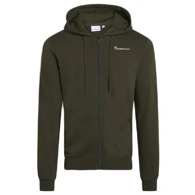 KnowledgeCotton Apparel KnowledgeCotton Apparel CEDAR Hood Zip Sweatjacke GOTS/Vegan