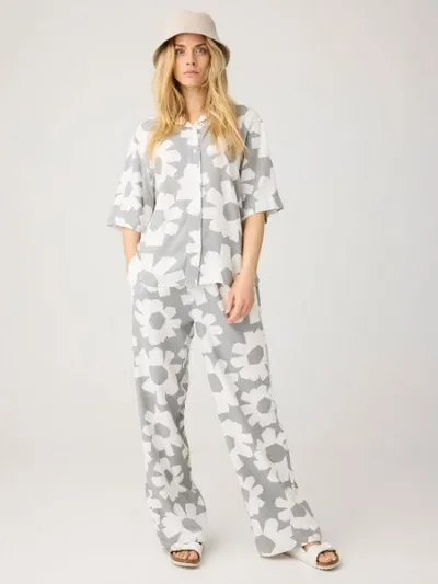 KnowledgeCotton Apparel KnowledgeCotton Apparel Weite Hose POSEY aus Ecovero und Bio-Leinen