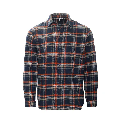 Living Crafts LIVING CRAFTS - Herren Flanellhemd - Rot