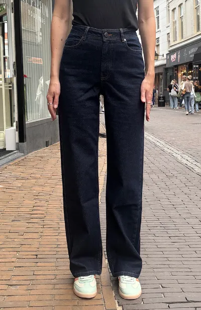 thinking mu Thinking MU Damen vegan Jeans Theresa Dunkelblau