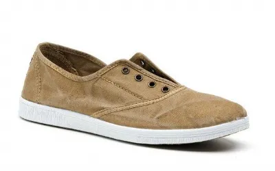 Natural World natural world Vegane Damen Sneaker washed (beige claro)