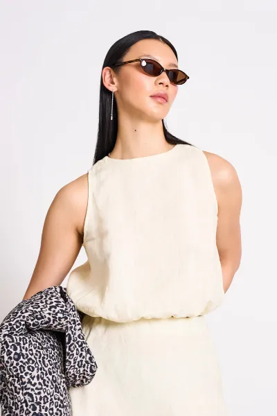 JAN N JUNE JAN 'N JUNE Damen vegan Cropped Top Lupin