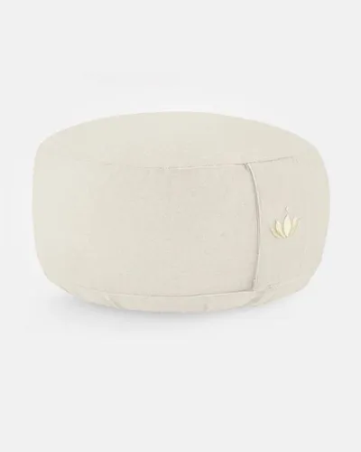 Lotuscrafts Lotuscrafts Meditationskissen Rund Lotus - Sitzhöhe 15cm - GOTS Zertifiziert