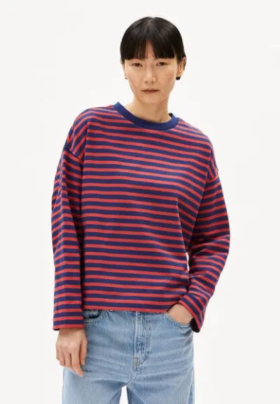 ARMEDANGELS ARMEDANGELS FRANKAA MAARLEN STRIPE Damen Sweatshirt aus Bio-Baumwolle