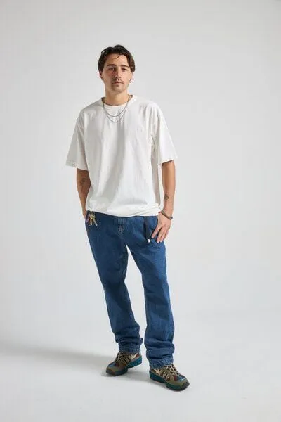 Trendsplant Trendsplant Essential Sunwashed Heavyweight Oversized T-Shirt Foam White