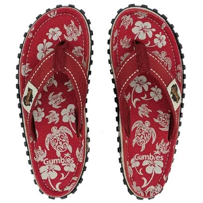 Gumbies GUMBIES Pacific Red - Nachhaltige Strandschuhe für Damen und Herren