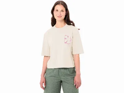Vaude VAUDE Bio-Damen-T-Shirt Redmont aus schwerem Jersey, ecru,