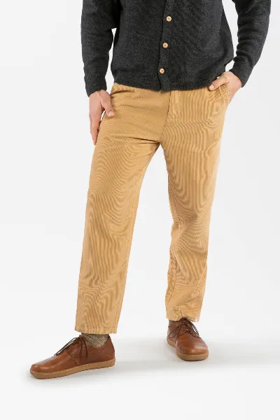 MATONA MATONA Herren vegan Hose Cord Marmot Braun