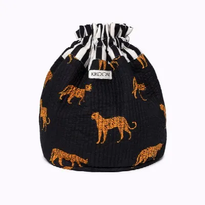 KIKOONI KIKOONI handgefertigter Baumwoll Beutel "FUNBAG" - small