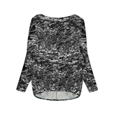 WiDDA berlin WiDDA berlin Gemustertes Oversize Longsleeve SLABBY aus ECOVERO