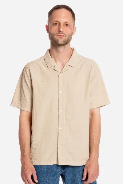 MATONA MATONA Herren vegan Shirt Bowling Sand