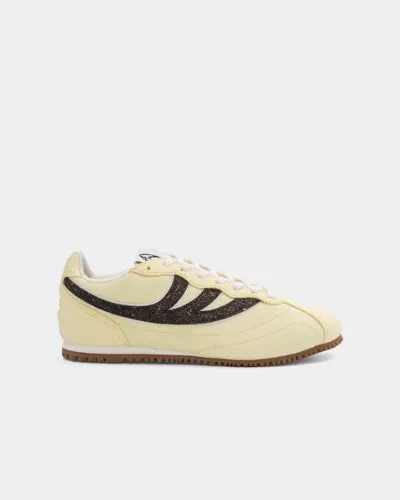 MoEa MoEa Sneakers Rise - Yellow & Black - Seaweed